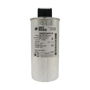 KONDENSATOR ZEZ SILKO CSADG HD 2,5kVAR 440V NOWY!
