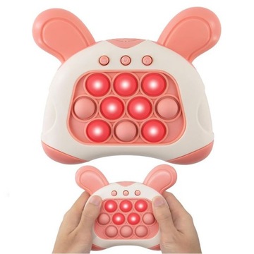 ЭЛЕКТРИЧЕСКАЯ АНТИСТРЕССОВАЯ АРКАДНАЯ ИГРА POP IT «УШИ ЗАЛИЦА ВУПИ»