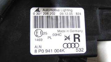 фото thumb №12, Audi a3 8p 8p0 лампа права ліва права фара лівий h7