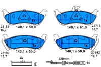 фото thumb №1, Ate тормозные колодки тормозные mercedes m w163 2.3-4.3 02.