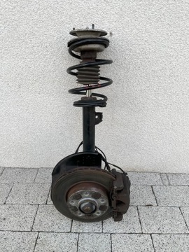 фото thumb №1, Bmw 3 e46 амортизатор поворотный кулак ступица комплектная левая