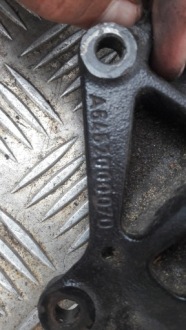 фото thumb №4, Mercedes w211 2.2 cdi кронштейн натяжителя