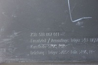 фото thumb №7, Обивка кожаный дверь левый перед led vw touran 5tb867011