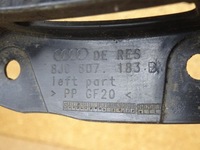 фото thumb №11, Audi tt 8j кронштейн направляющая бампера левый перед передний 8j0807183b