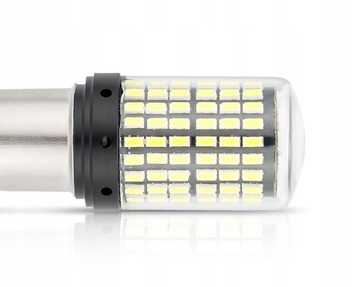 2x P21W 144LED SMD 4014 BA15S CANBUS 1156 РЕВЕРС
