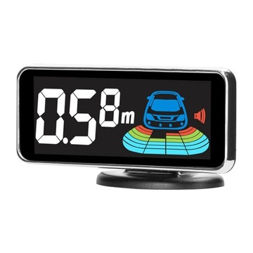 8 x PARKTRONIC РЕВЕРСИВНЫЕ ДАТЧИКИ ПАРКОВКИ СО СВЕТОДИОДНЫМ ЖК-ДИСПЛЕЕМ