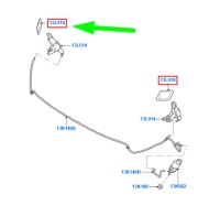 фото thumb №8, Ford galaxy mk2 защита распылителя фара правого 1451306оригинальная