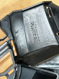 Bmw x3 g01 середня решітка бампера перед передня Оригінал, фото thumb