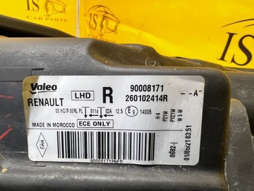 фото thumb №15, Фара лампа передняя перед правые правая dacia доккер eu