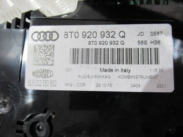 фото thumb №8, Audi a5 8t спидометр приборы 8t0920932q