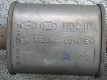 фото thumb №9, Sportage iv рестайлінг 1.6 gdi 19r глушник tłumnik кінцевий середній вихлоп труба