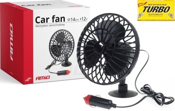 фото thumb №1, Вентилятор 14cm do автомобіль вентилятор автомобільний do автомобіля na присоска 12v