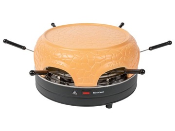 SILVERCREST SPO 910 A1 Piec do pizzy duży 6 mini pizz terakota 910W zestaw