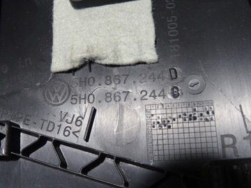 фото thumb №8, Защита стойка среднего верхняя правая vw golf viii 8 r 5h0 5h0867244b