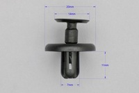 фото thumb №4, Штифт кліпса колісна арка toyota auris avensis aygo