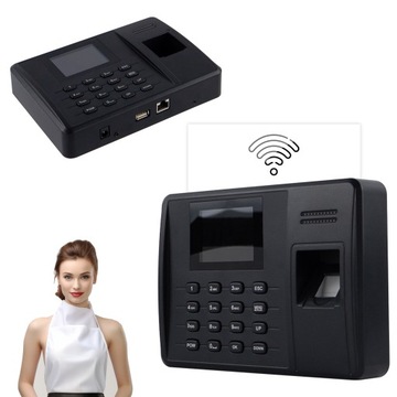 РЕГИСТРАТОР РАБОЧЕЕГО ВРЕМЕНИ RFID WIFI WEB P2P PIN-КАРТА С ОТПЕЧАТКАМИ ПАЛЬЦЕВ