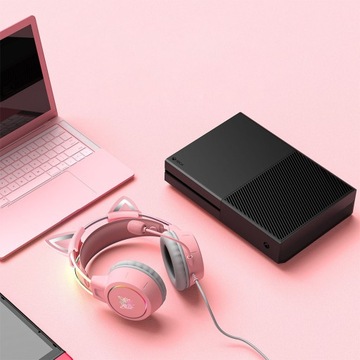 Игровые наушники Onikuma x15 Pro Cat ушей поверх
