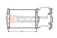фото thumb №1, Van wezel радиатор wody renault grand scenic ii 2