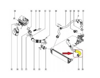 фото thumb №2, Труба шланг шланг turbo интеркулер renault master iii 2.3 dci 144603426r