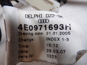 фото thumb №14, 4e0971693h 4e0971686b джгут установка обшивка двері задніх a8 d3 04-010r