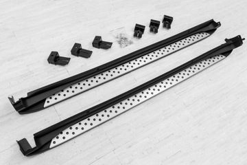 фото thumb №10, Toyota c-hr ax10 2016+ градусы боковые пороги автомобильные oem + болты