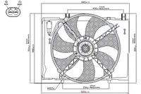 фото thumb №2, Вентилятор радиатор з корпус mercedes c w202