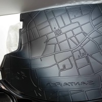 фото thumb №9, Hyundai santa fe iv 19- резиновый мат багажника обшивка багажника nowa oem