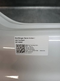 фото thumb №6, Bmw 3 g21 бампер задняя kol.a96