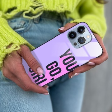 Чехол Стеклянный чехол для IPHONE 12 Feminine Girl Designs