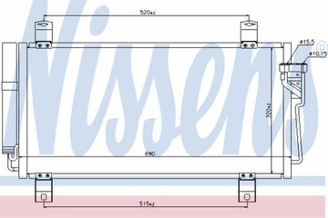фото thumb №14, Nissens 940032 радиаторов кондиционера mazda 6 07-