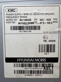 фото thumb №10, Kia ceed ii радіо радіопрогравач cd 96170a2100wk