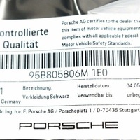 фото thumb №6, Porsche macan подкладка czarna оригинальный 95b805806m1e0