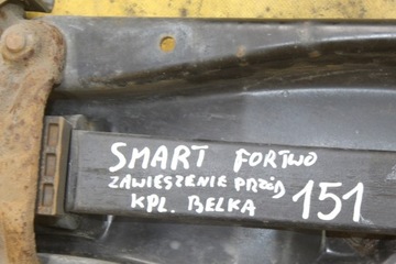 фото thumb №11, Балка подвешивание передняя перед комплект smart fortwo i рычаг рессора тележка