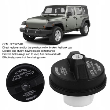 фото thumb №10, Крышка заливка топлива 5278655ab для chrysler jeep dodge 2001-2016
