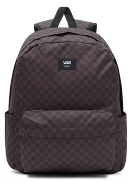 Plecak młodzieżowy do szkoły Vans Old Skool Check Backpack - black/charcoal