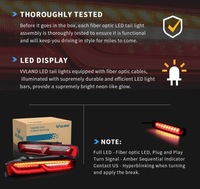 фото thumb №9, Chevrolet camaro 2016- лампа лампы задняя led kpl vland тонированные + задний ход eu