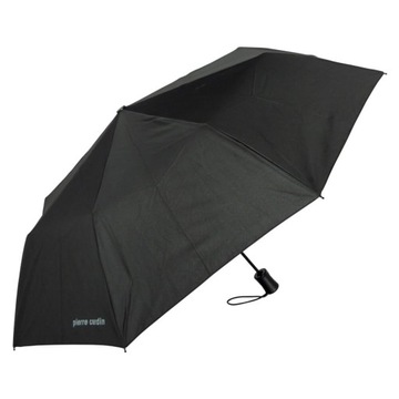 CZARNY PARASOL PIERRE CARDIN MINI AC BLACK LINE