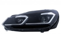 фото thumb №6, Решітка do vw golf vi 08-13 led фари pynce динамічні лампи r20 look