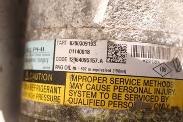 фото thumb №10, Компрессор кондиционера 8200309193 renault scenic ii 1.9 dci