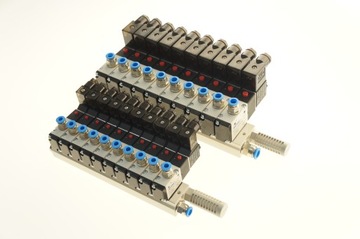 10-клапанный остров AIRTAC 3/2-1/4-НЗ-НО 12-24В-230В