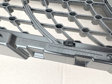 фото thumb №11, Решётка радиатора решётка mercedes w253 a253 glc amg diamond, pod камера