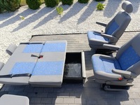 фото thumb №3, Сиденья перед kapitańskie диван двойное сиденье кровать vw t5 t6 california obracane