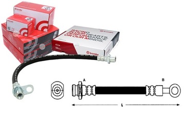 фото thumb №1, Brembo шланг тормозной