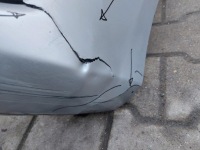 Купити Mercedes eqv w447 v-klasa, 2021 бампер перед передній сріблястий 9744 foto !, фото thumb