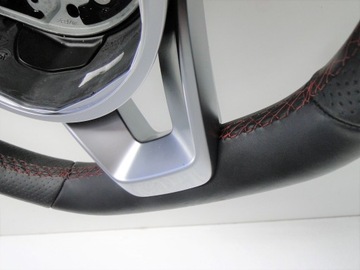 фото thumb №10, Mercedes e клас 212 w212 кермо чорно-червоний nić amg