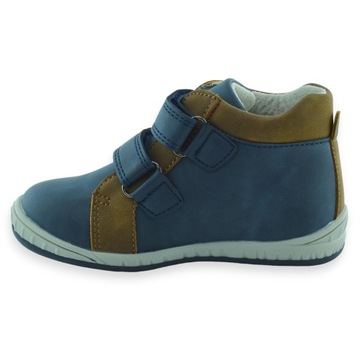 Весенние переходные ботильоны для мальчика Wojtyłko 24387 Navy blue 27