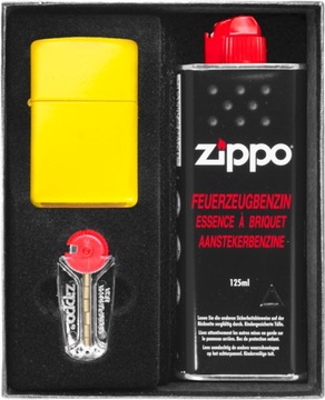Подарочный набор зажигалки ZIPPO LEMON MATTE*№1