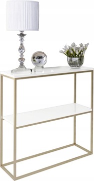 Хромированный консольный столик современный Glamour Shelf