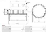 фото thumb №3, Stator, генератор as-pl as0047