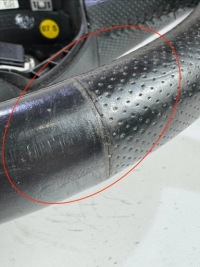 К обшивка руль кожаный многофункциональный audi a3 8p a4 b7 в Украине, фото thumb
